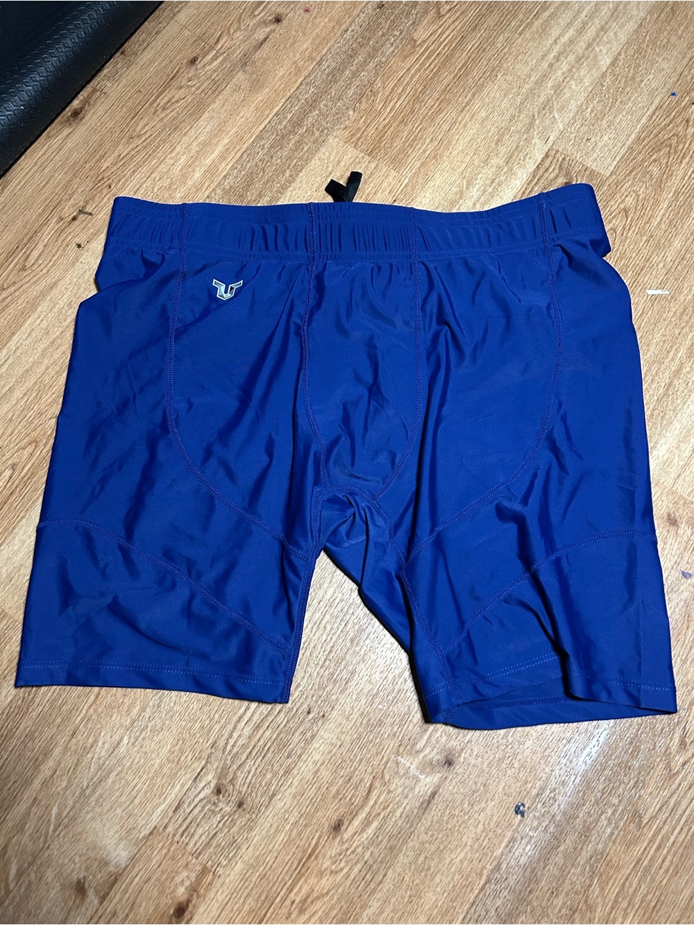 Blue Athletic Compression Underwear